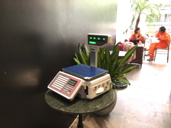 cân điện tử in hóa đơn